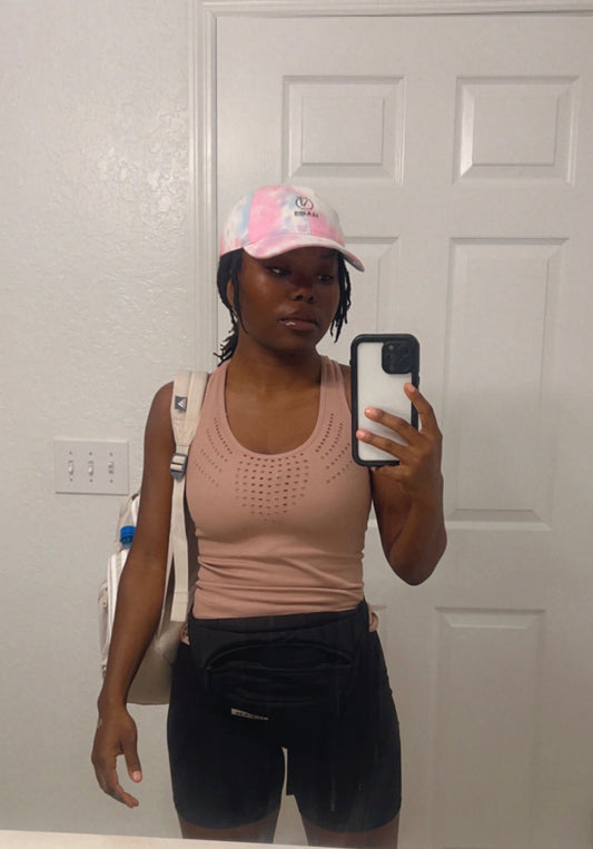 Humble Sportswear™ Cotton Candy Tie Dye Cap - Mireille Fine Art