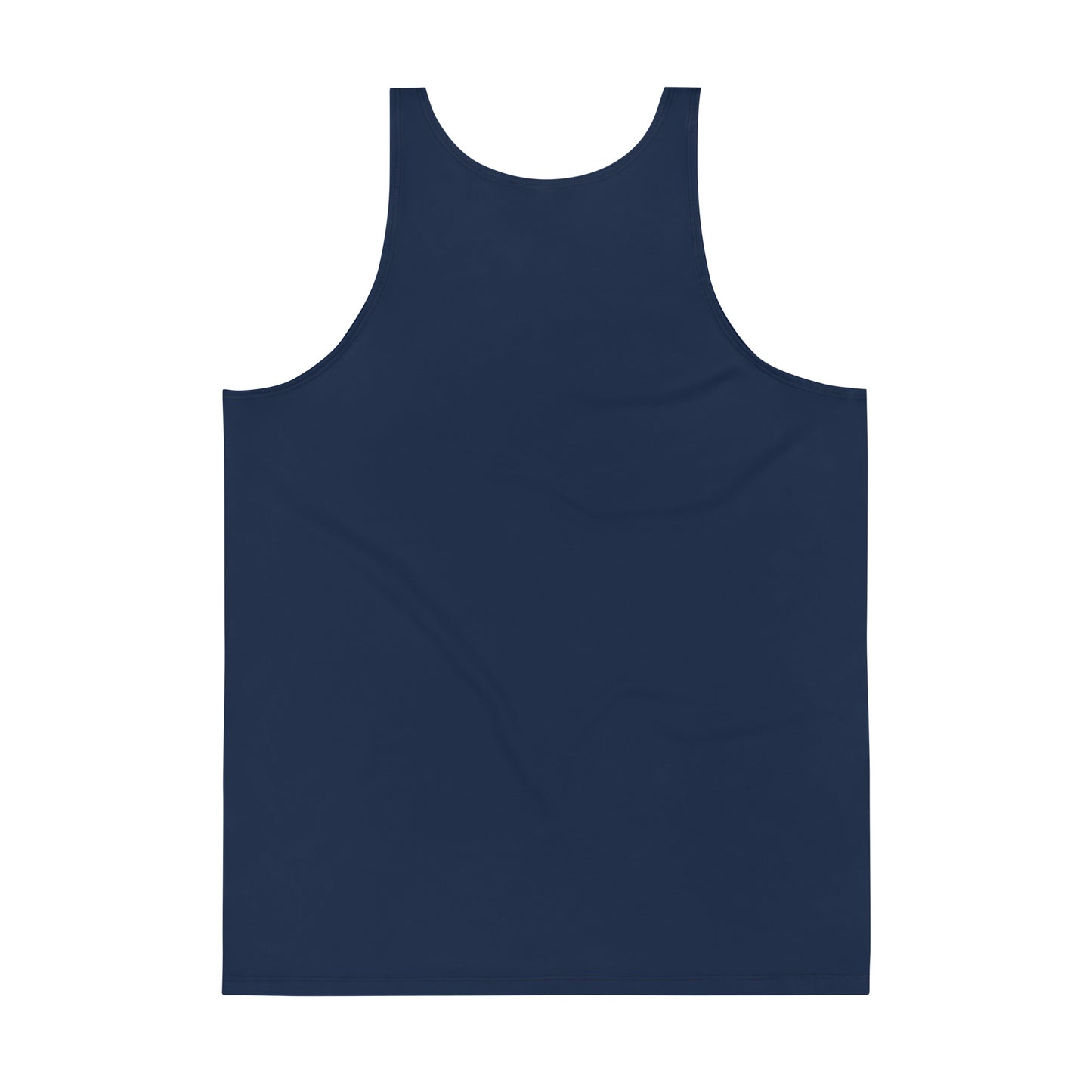 Humble Sportswear, men's navy blue color match activewear gym tank top