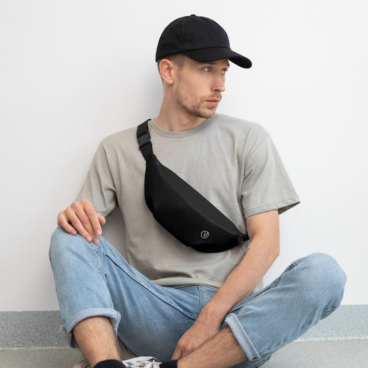 Humble Sportswear, adjustable belt bag in black
