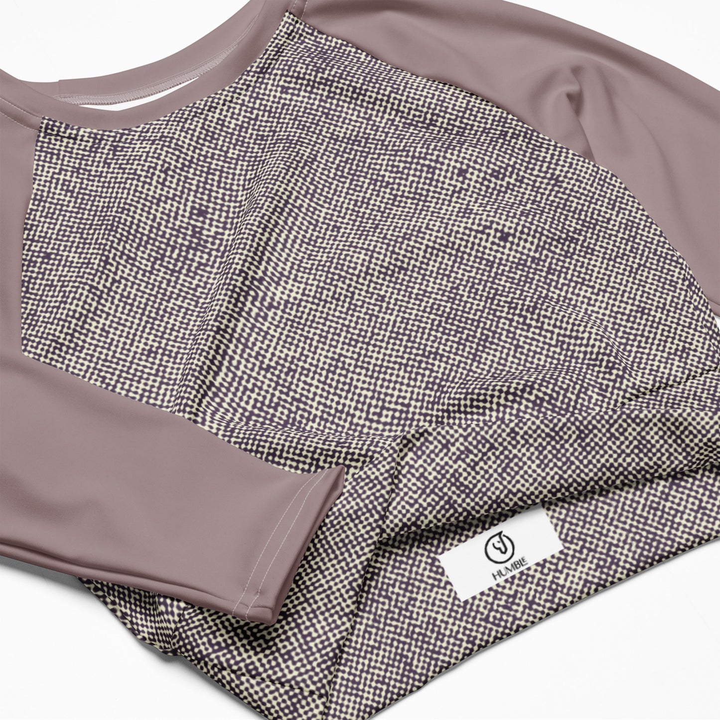 Humble Sportswear™ Pattens Indigo Compression Crop Top - Mirfia