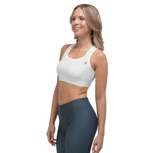 Humble Sportswear™ Faded Grey Dri - Fit Sports Bra - Mirfia
