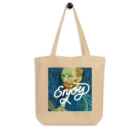 Organic Cotton Van Gogh Tote Bag - Mirfia