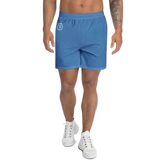 men's blue quick-dry training shorts