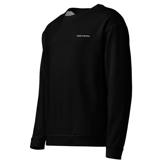 Humble Sportswear™ Black Recycled Sweatshirt - Mirfia