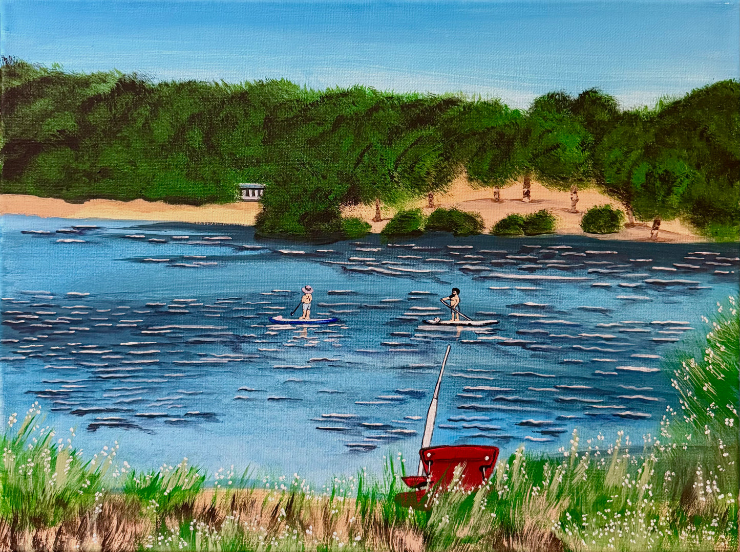 summer nature wall art