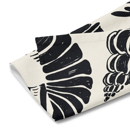 Seahorse Cotton Hand Towel - Mirfia