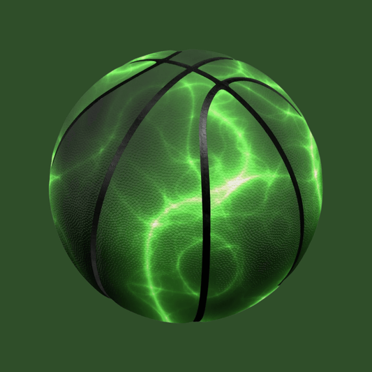 Lightning Green 8 - Panel All Court Basketball - Mirfia