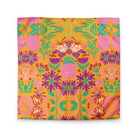 classic flower pattern duvet queen size