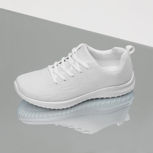 Women’s Pearl White Athletic Shoes - Mirfia