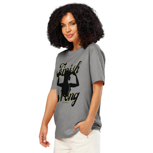 Women's Ribbed Neck Athletic Graphic T-Shirt - Mirfia