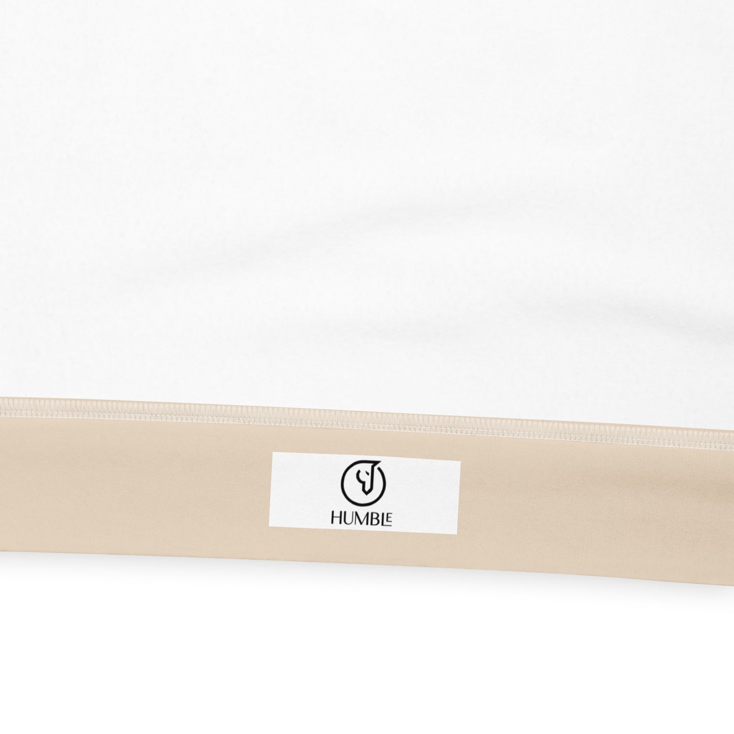 Humble Sportswear women's relaxed fit hoodie color match cream pullover hoodie