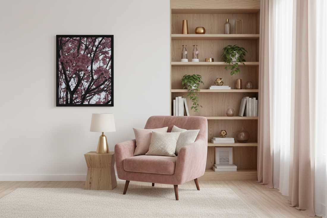 Why Pink Floral Canvas Wall Art Adds Soft Elegance to Any Room