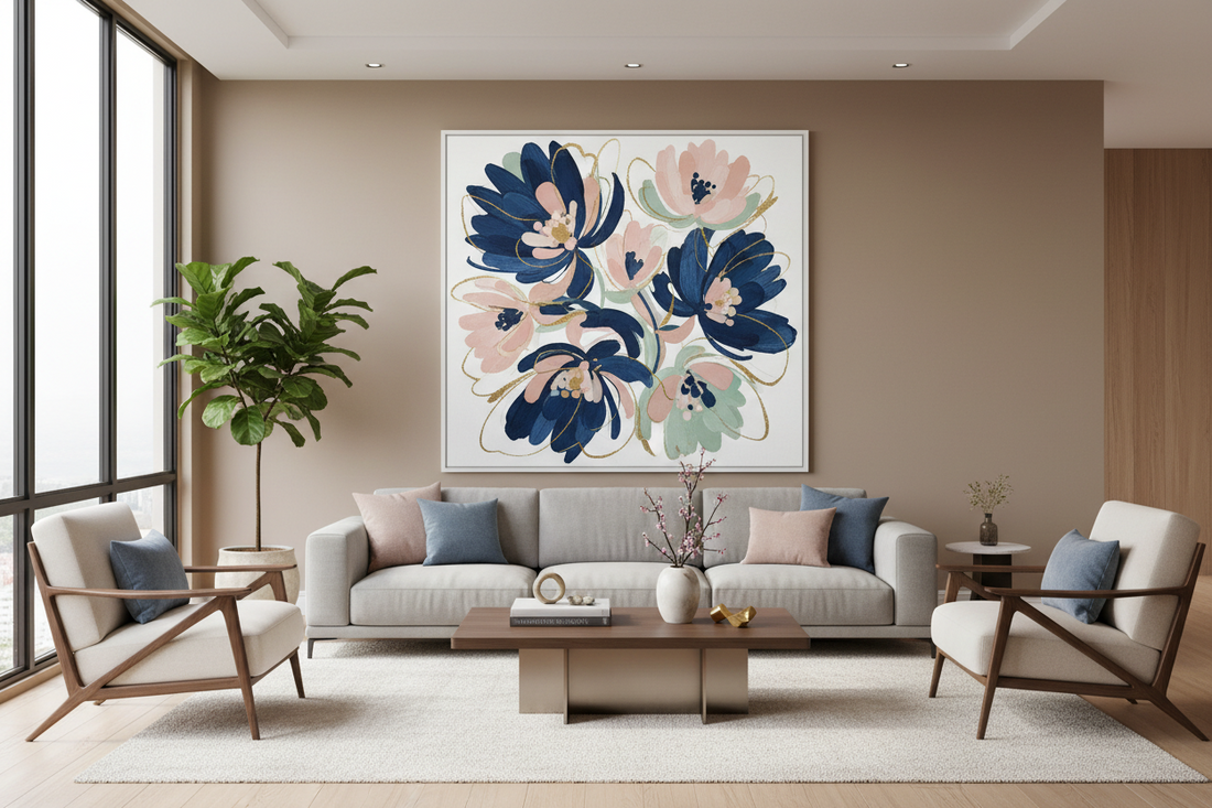 How to Decorate a Large Wall in Your Living Room