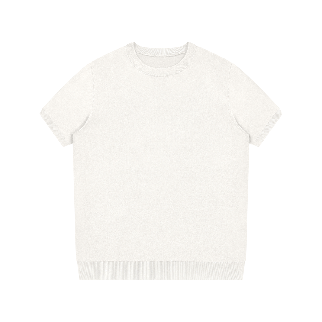 Unisex Crewneck Knit T-Shirt - Mirfia