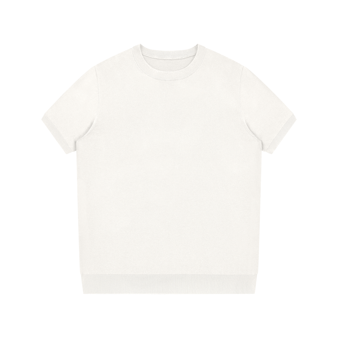 Unisex Crewneck Knit T-Shirt - Mirfia