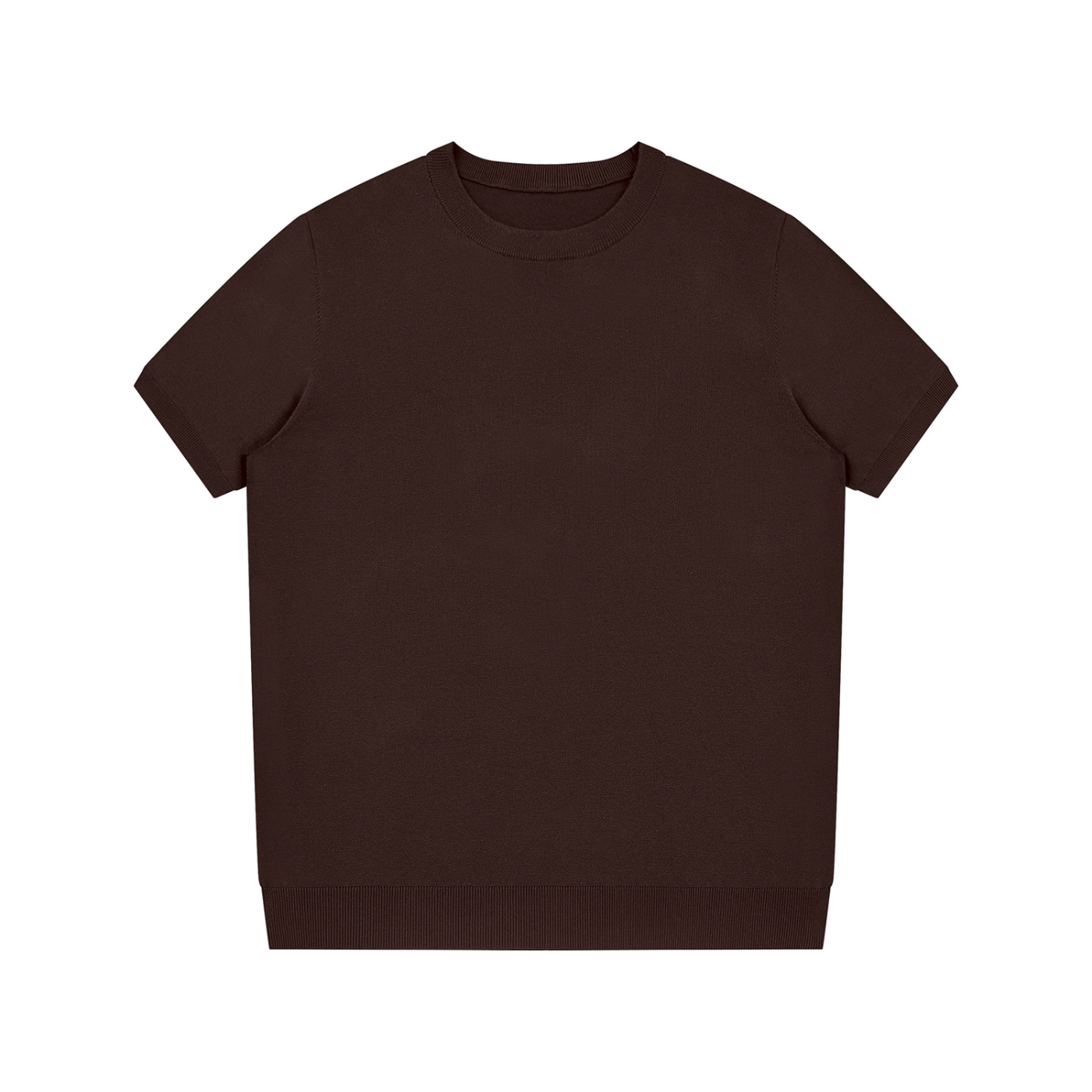 Unisex Crewneck Knit T-Shirt - Mirfia