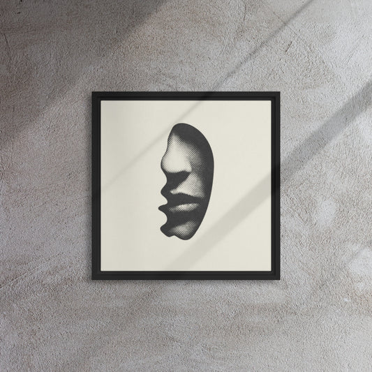 Adam's Apple Framed Canvas Print - Mireille Fine Art