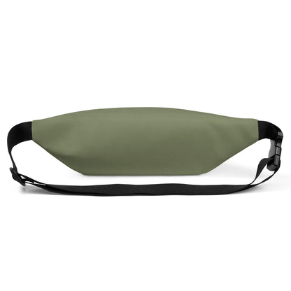 Humble Sportswear, army green belt bag with adjustable straps 