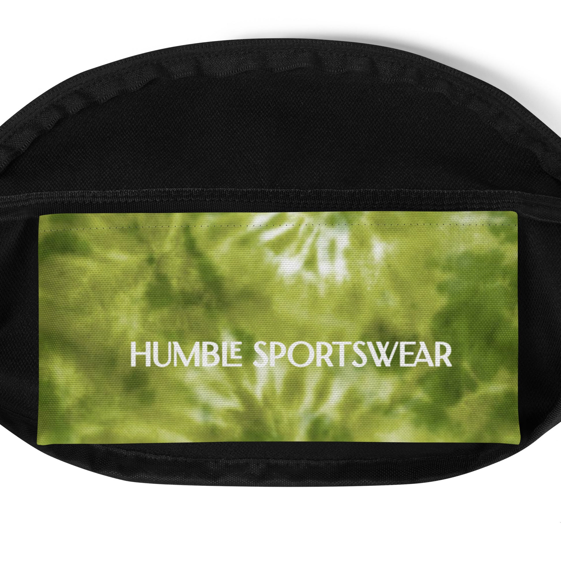 Humble Sportswear, army green belt bag with adjustable straps 