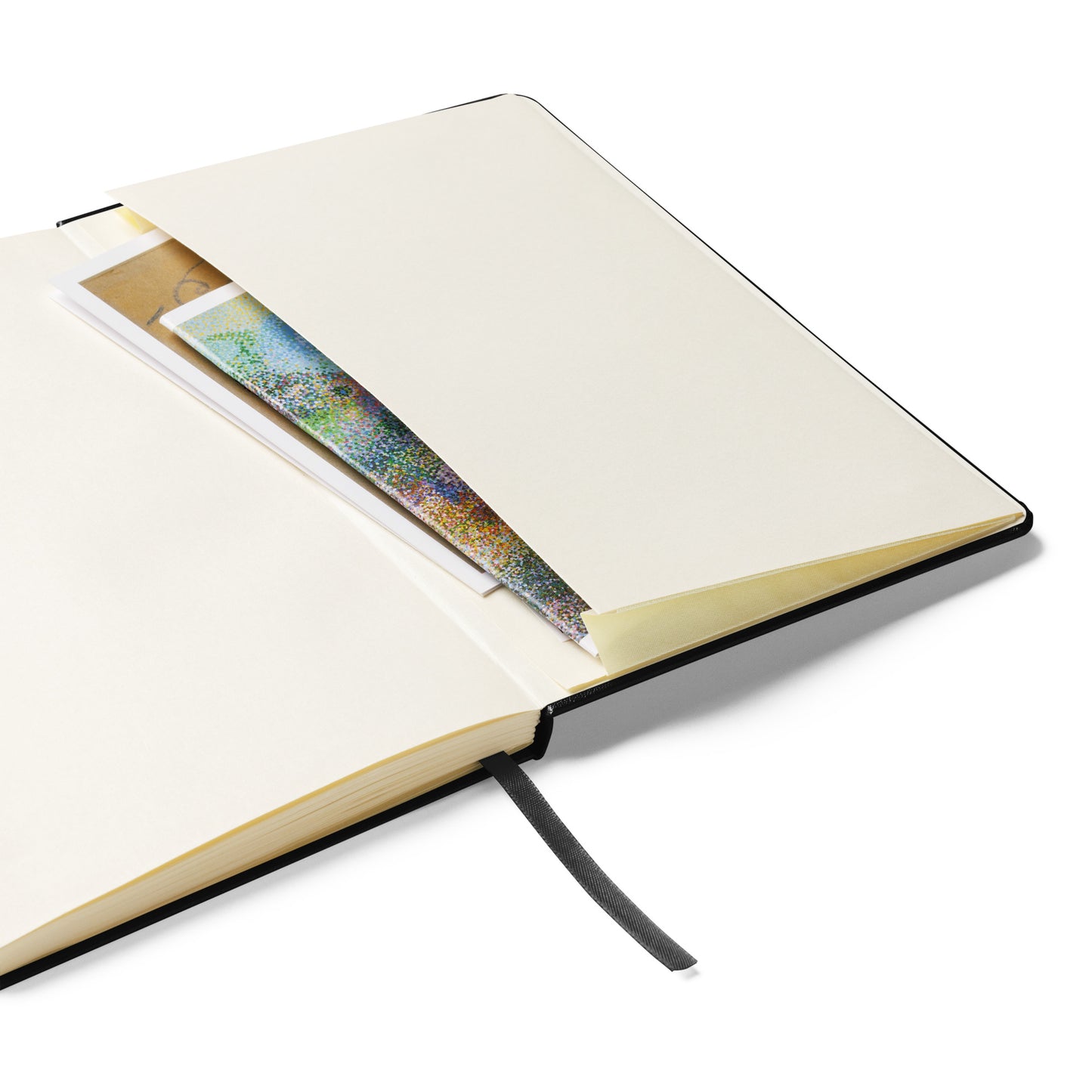 Mireille Fine Art, hardcover bound notebooks. 80 pages notebook