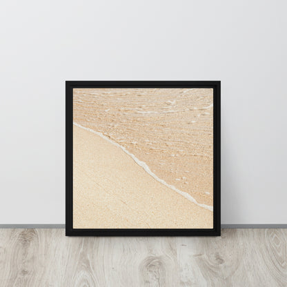 Mireille Fine Art, modern beach canvas print artwork on floater frames 