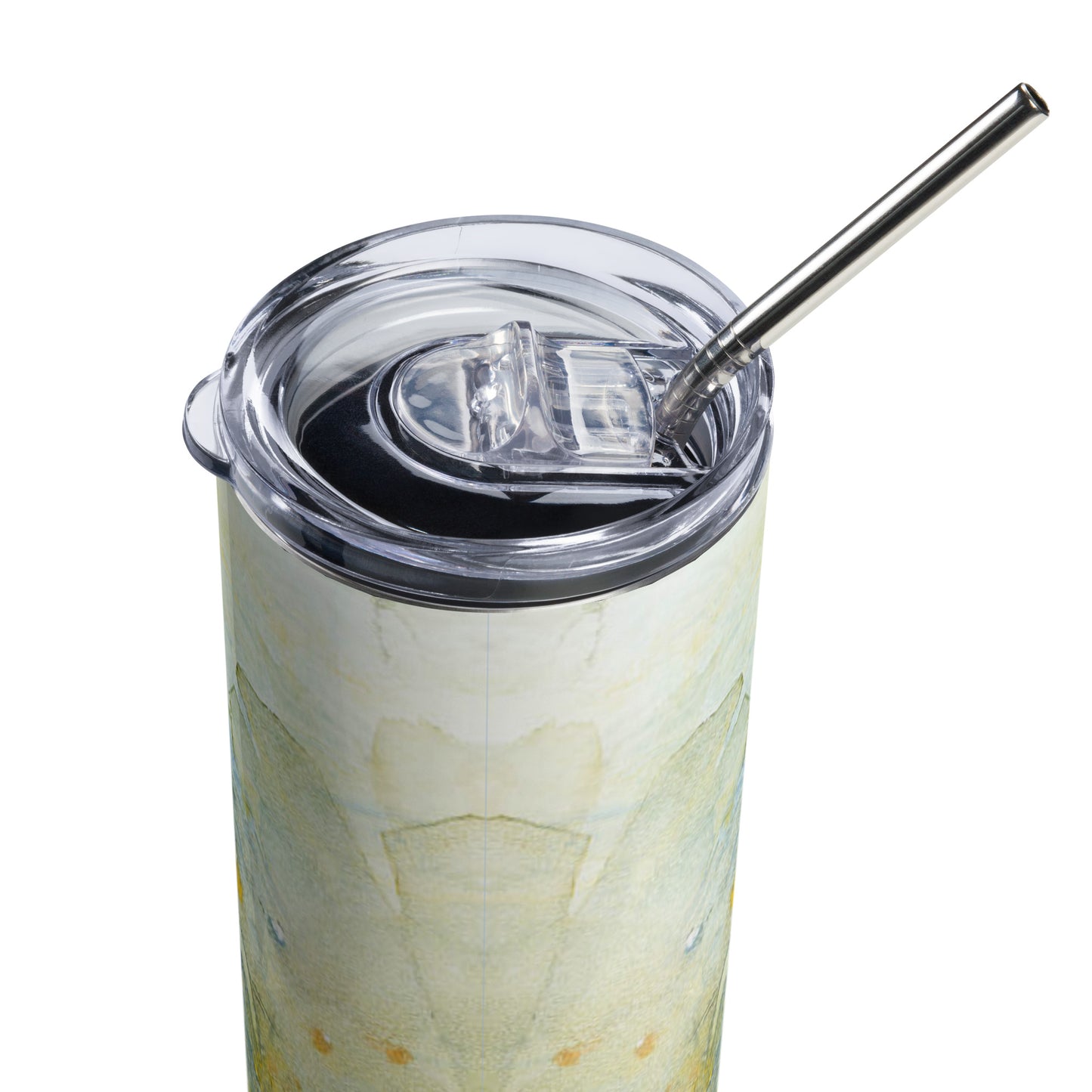 Edgy Watercolor Stainless Steel Tumbler Mireille Fine Art