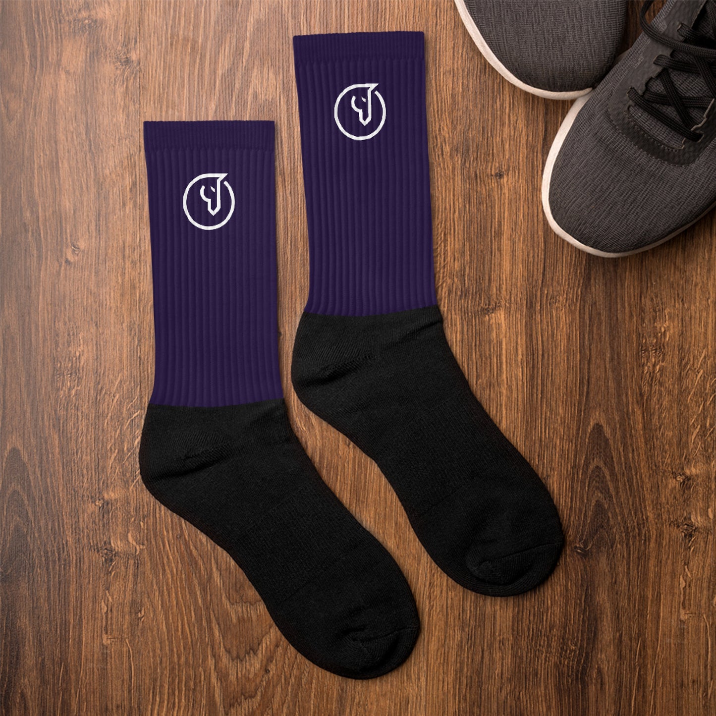 Humble Sportswear, men and women’s socks, unisex crew socks, black foot socks, ribbed socks