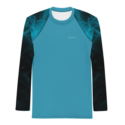 Humble Sportswear, men's long sleeve all-over print compression activewear rash guards for gym