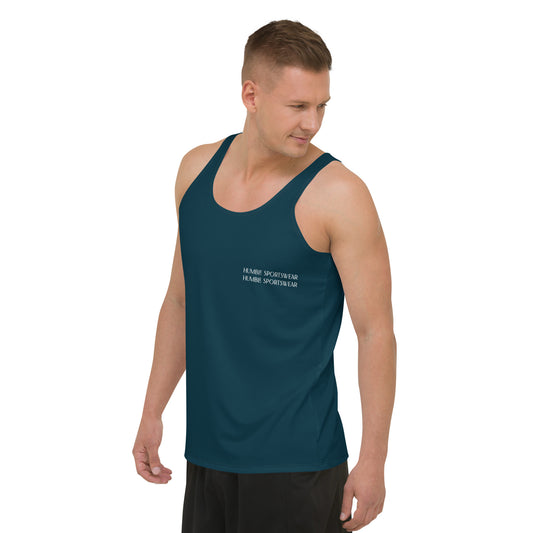 Humble Sportswear, men's casual and activewear tank tops, color match tops 