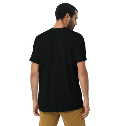 Humble Sportswear™ Men's Black Triblend T-Shirt Mireille Fine Art