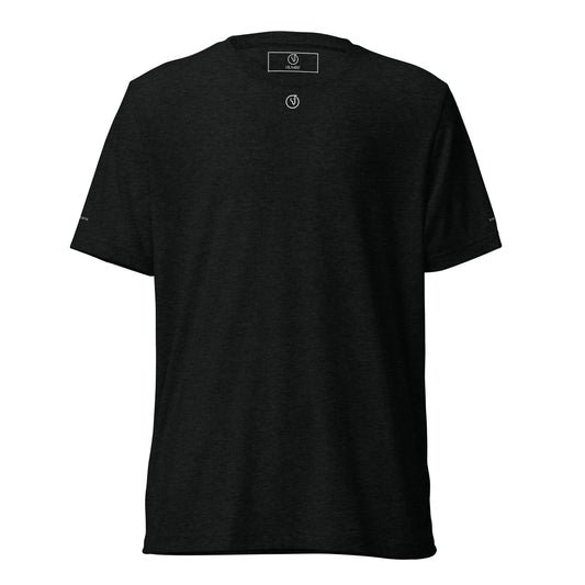 Humble Sportswear™ Men's Black Triblend T-Shirt Mireille Fine Art