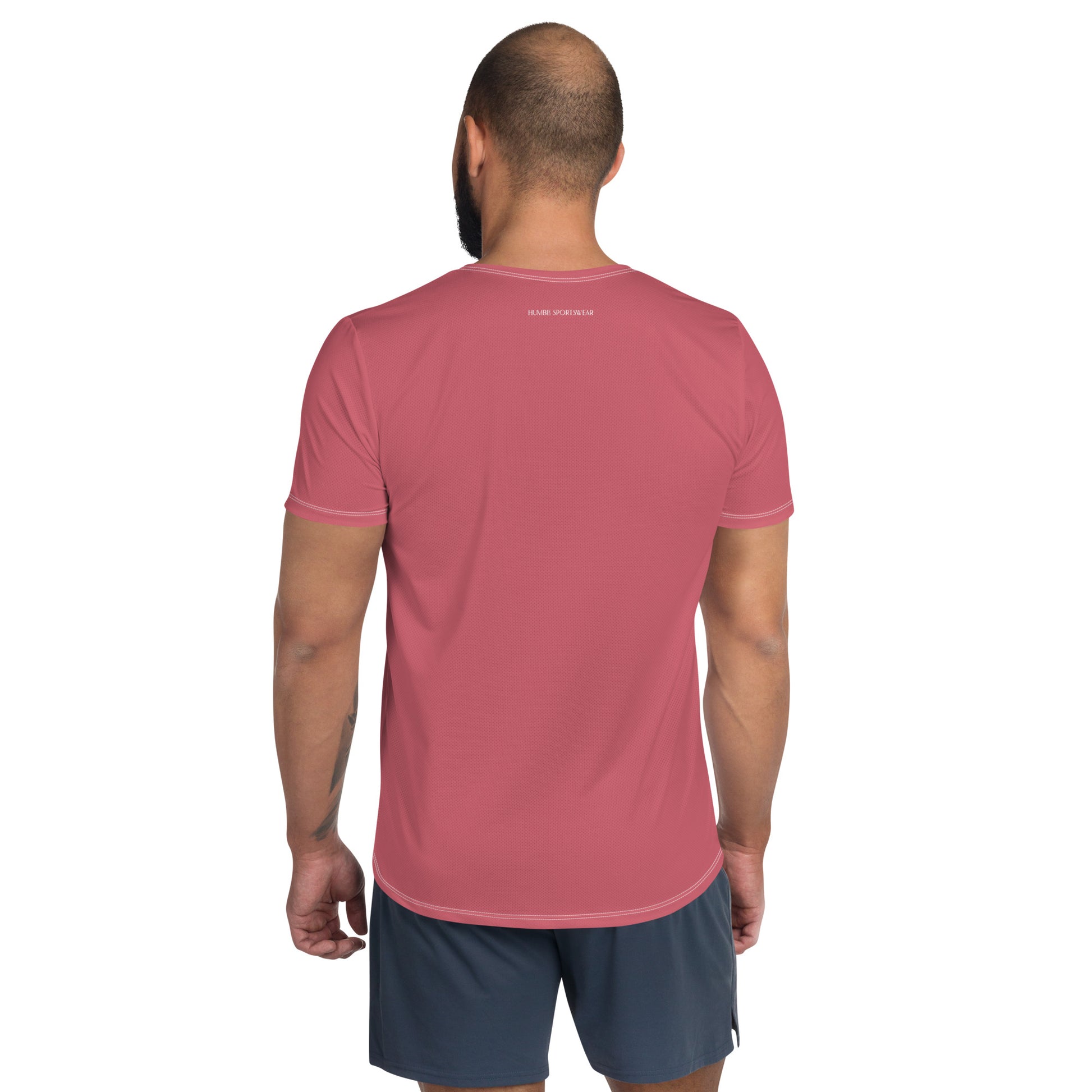 Humble Sportswear, men's mesh athletic color match gym t-shirt 