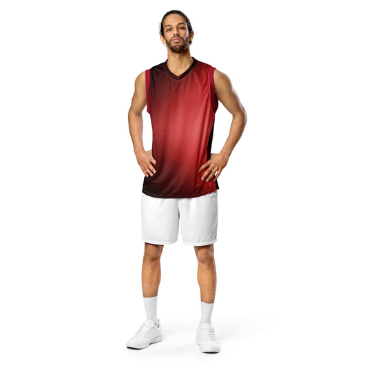 Humble Sportswear, men's recycled polyester fabric breathable activewear basketball jersey