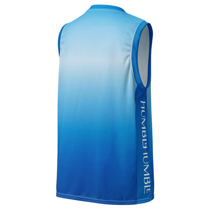 Humble Sportswear, men's mesh color match basketball jerseys, blue