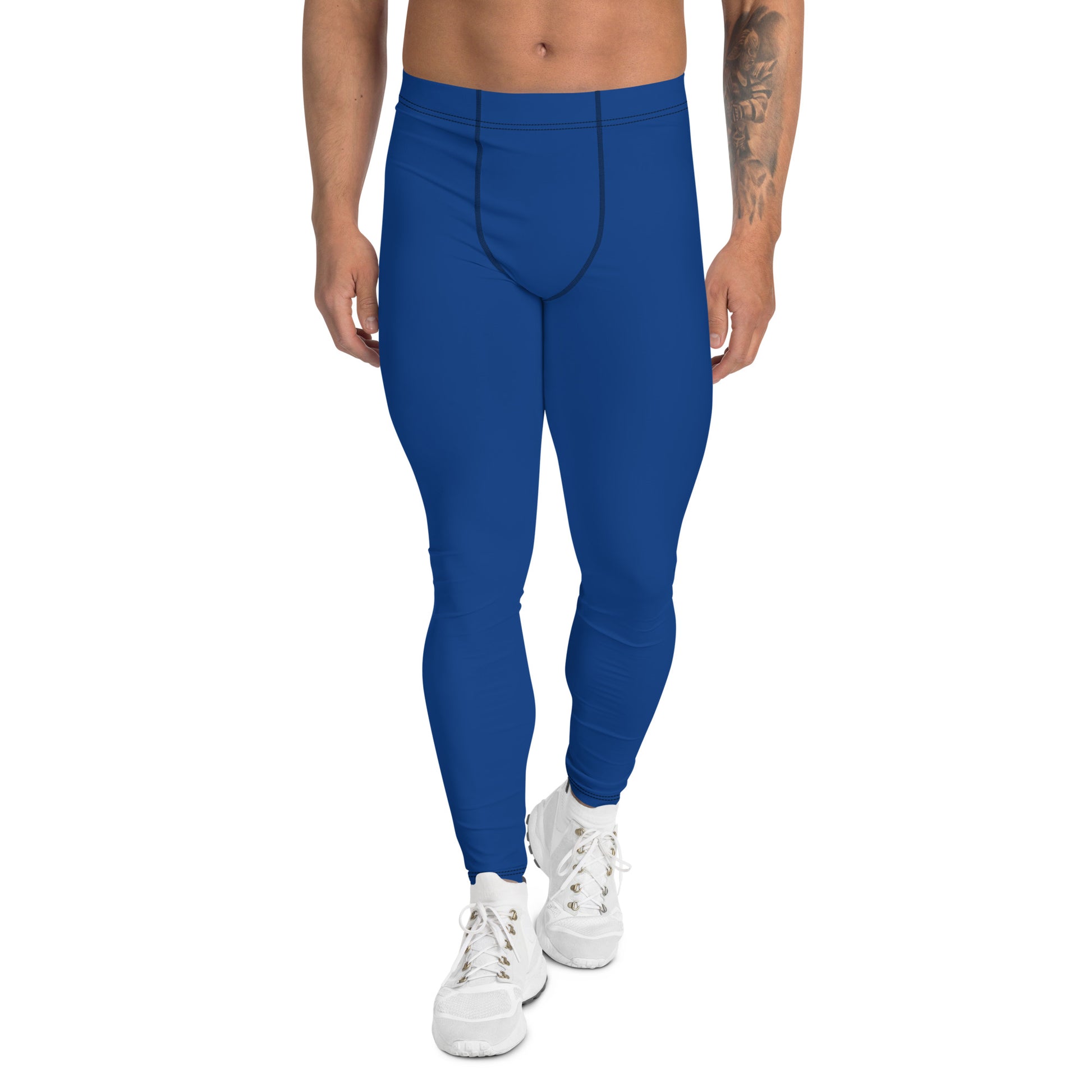 Humble Sportswear, men's leggings, active performance leggings, compression leggings for men, Color Match leggings