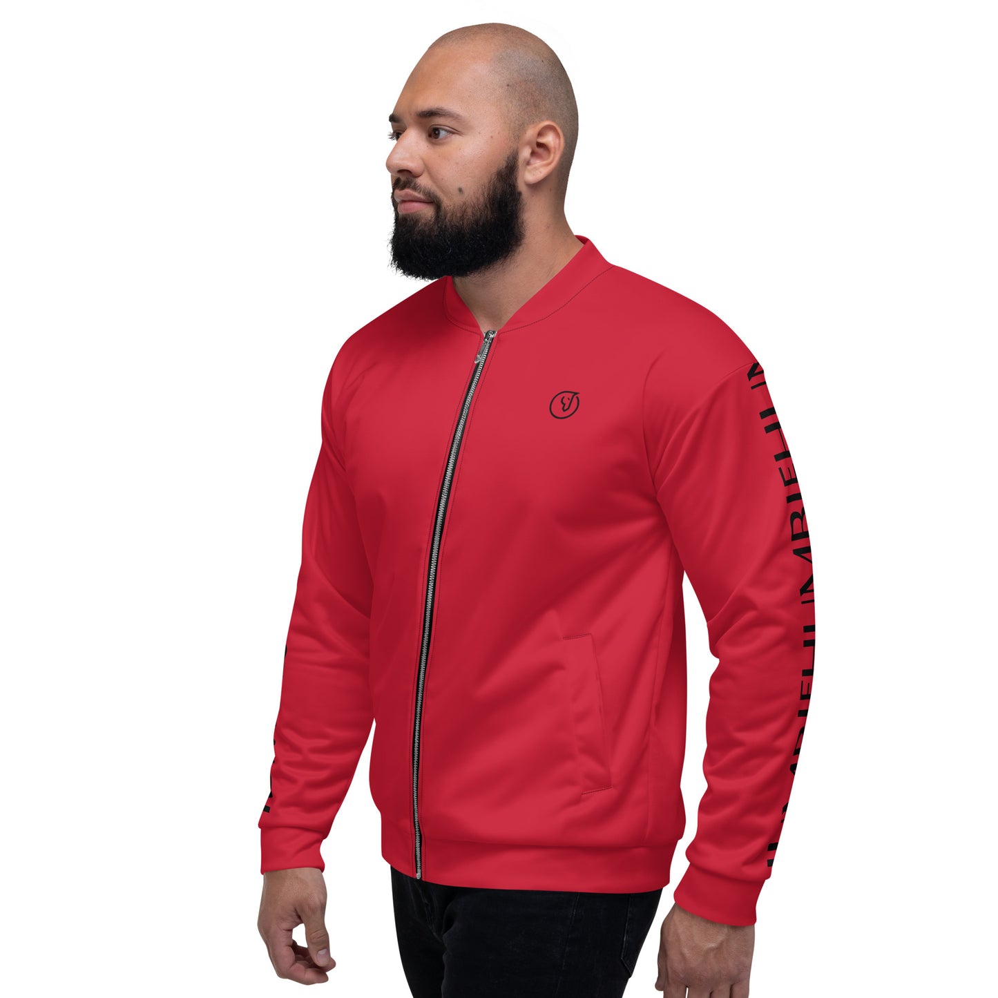 Humble Sportswear, men’s bomber jackets, red bomber jackets, men’s casual jackets, men’s workout jackets, men’s outerwear jackets