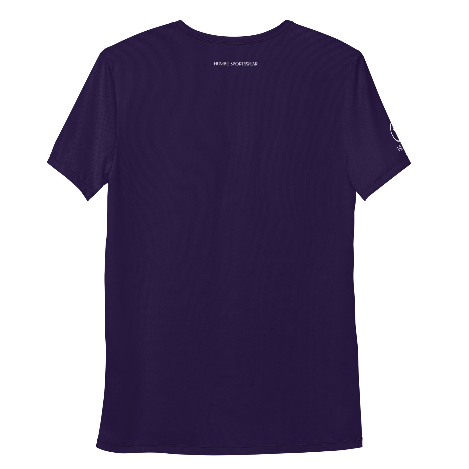Humble Sportswear, Men's active mesh gym t-shirt, purple tops for men