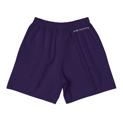 Humble Sportswear, Men's active Color Match Bottoms, men's activewear shorts purple