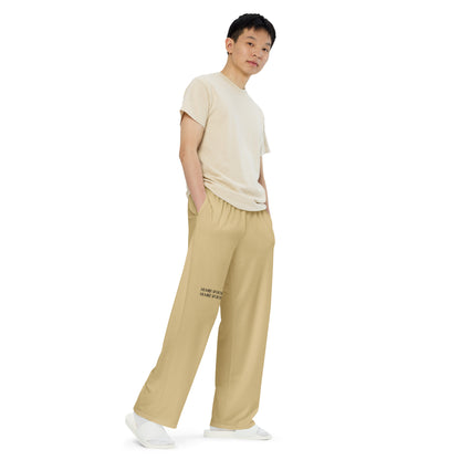 Humble Sportswear, men's color match casual loungewear wide-leg pants 