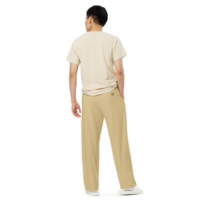 Humble Sportswear, men's color match casual loungewear wide-leg pants 