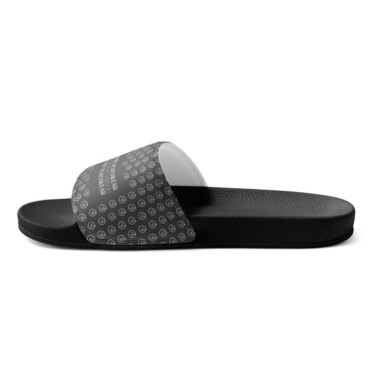 Humble Sportswear, men's Color Match slides sandals, men's casual open-toed slides grey