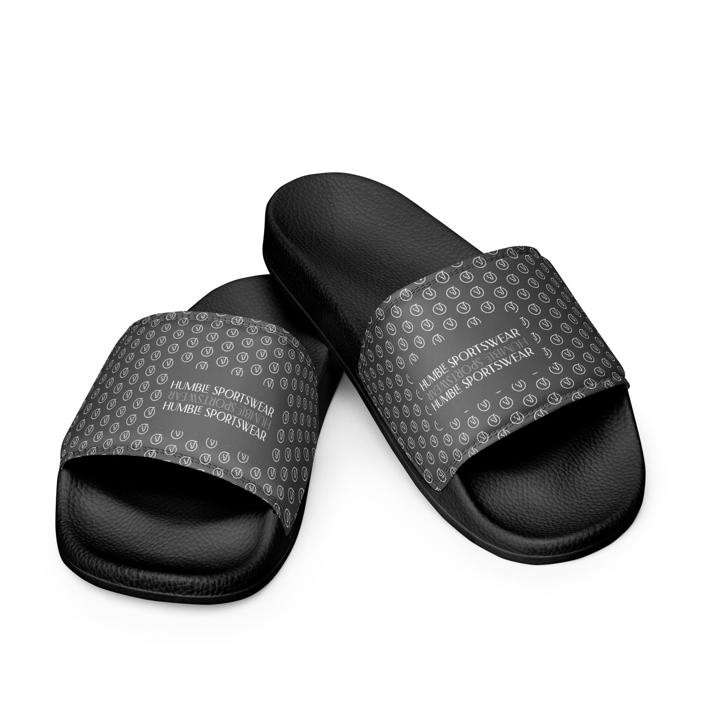 Humble Sportswear, men's Color Match slides sandals, men's casual open-toed slides grey