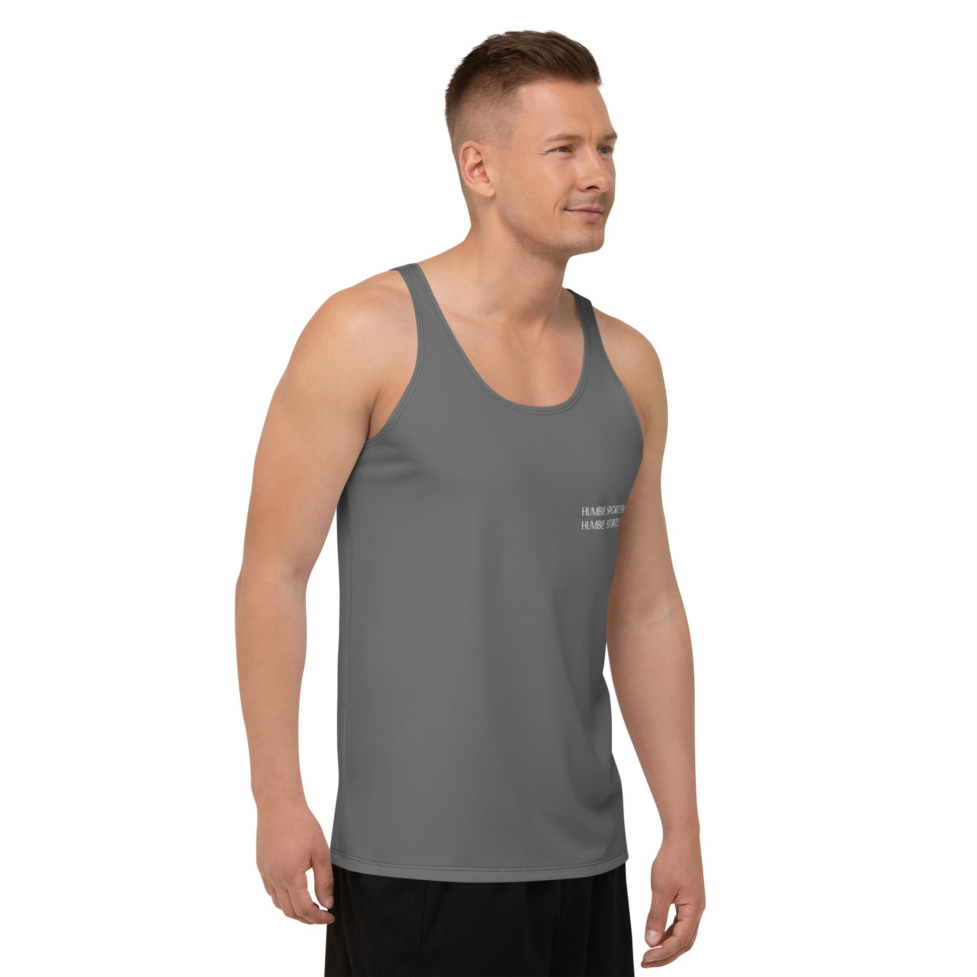 Humble Sportswear, color match men's activewear and casual tank tops