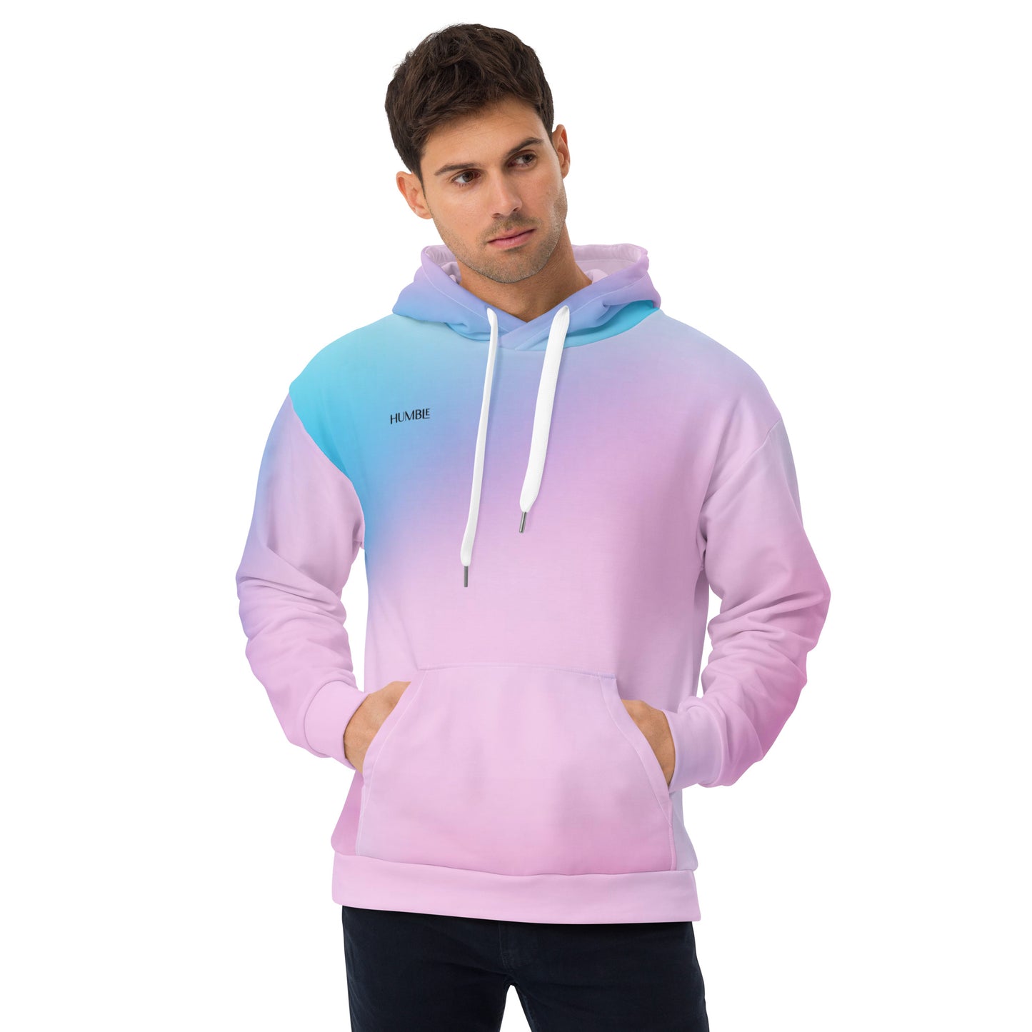Humble Sportswear, men’s hoodies, pullover hoodies, all over print hoodies for men, gradient hoodies
