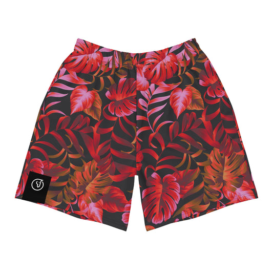 Humble Sportswear™ Men's Florence Red Shorts Mireille Fine Art
