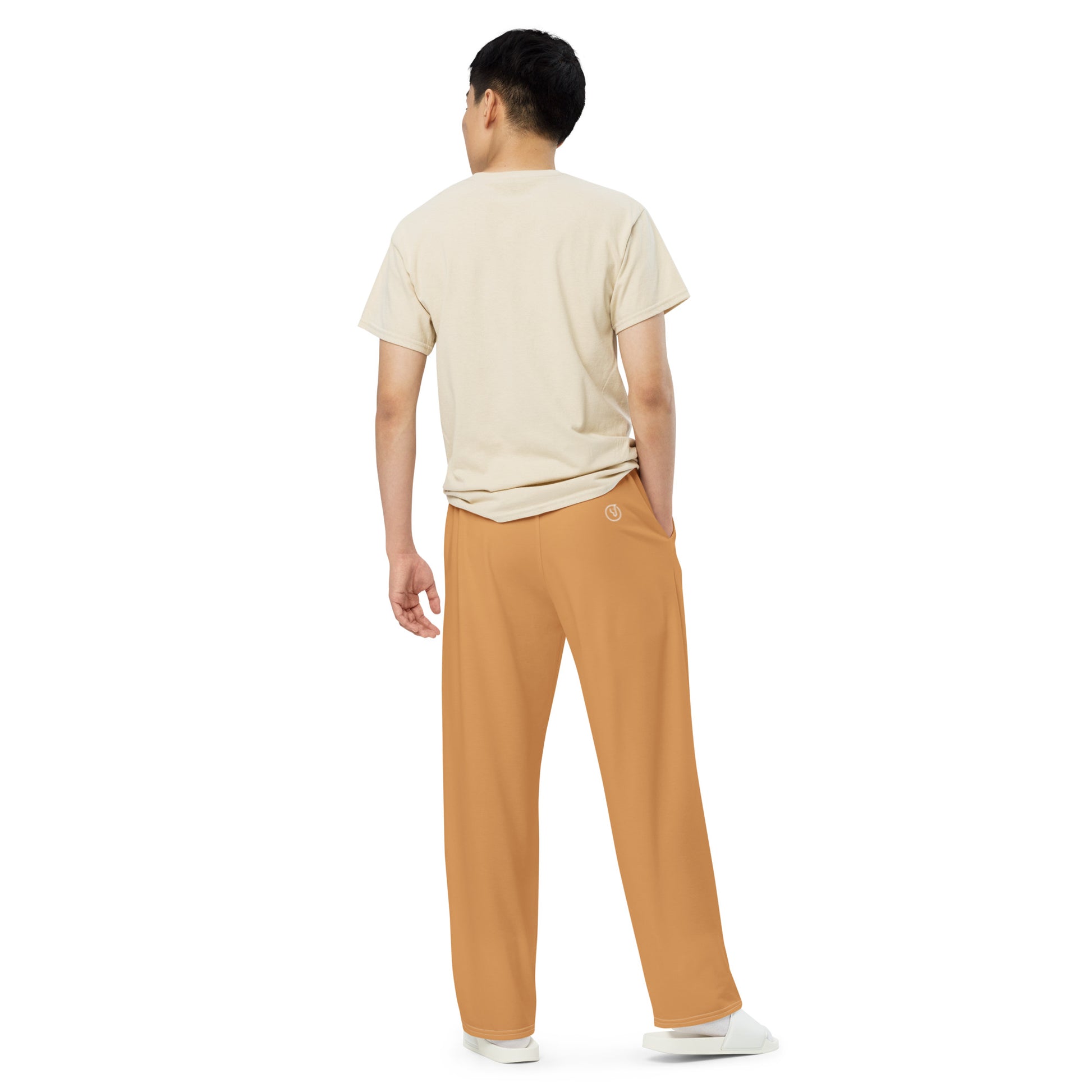 Humble Sportswear, men's color match pants, men's wide-leg loungewear pants 