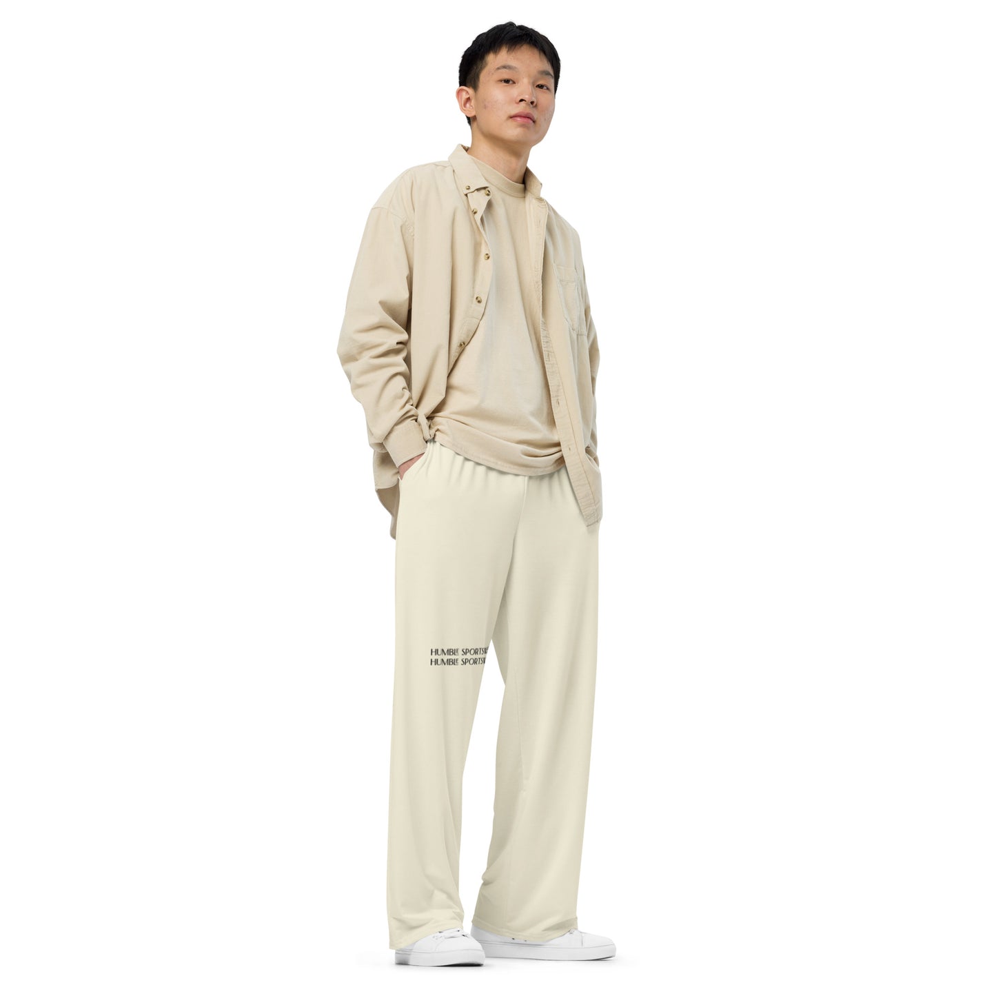 Humble Sportswear™ Men's Ivory Pants Mireille Fine Art