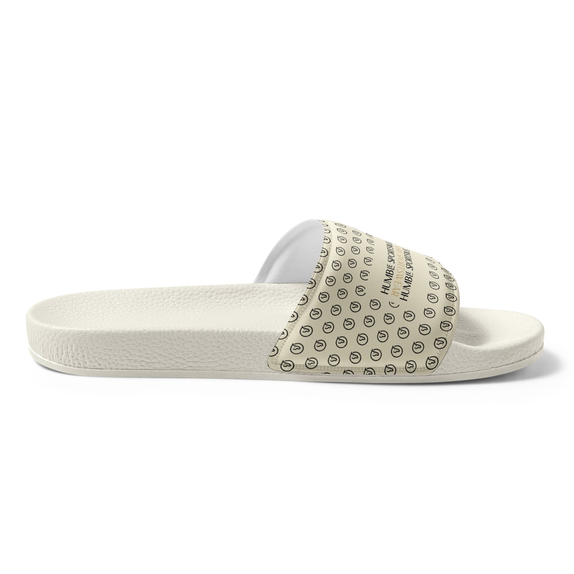 Humble Sportswear, men's Color Match casual neutral tone slip-on slides sandals 