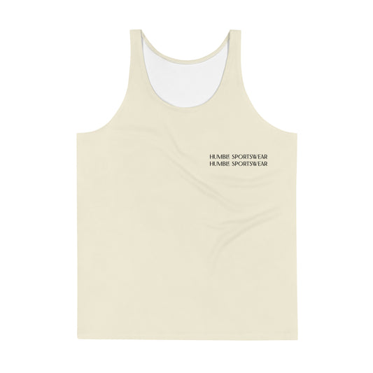 Humble Sportswear, men's color match neutral tank top, gym workout tank tops for men