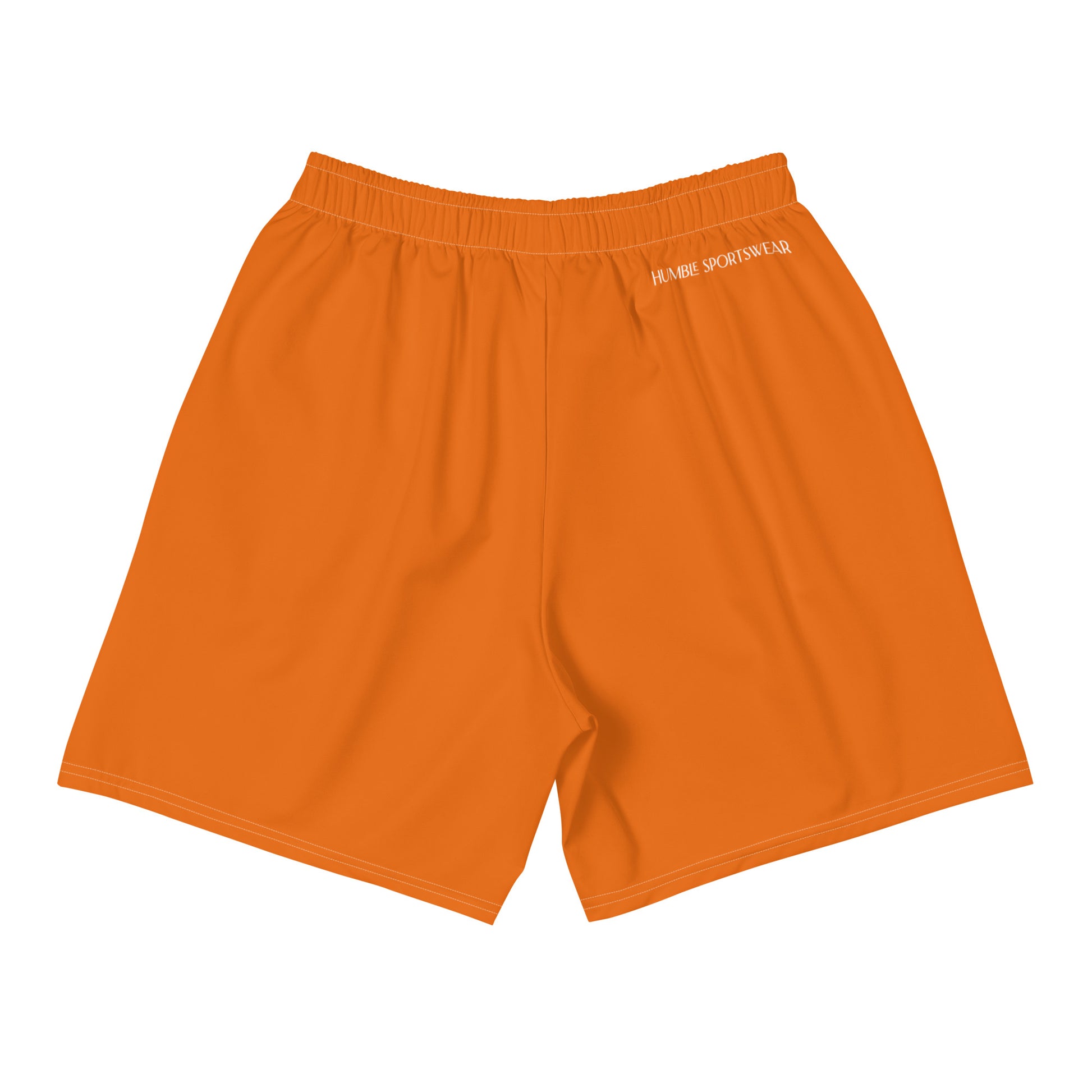 men's athletic shorts mango tango orange